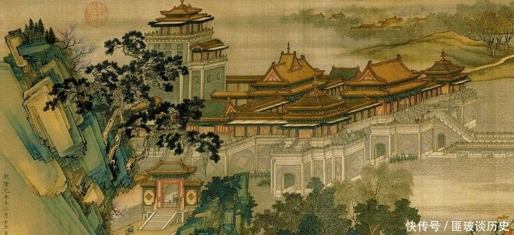 北宋名画清明上河图,放大100倍,树下睡觉的男子,让人尴尬