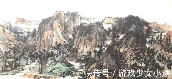 娄师白#古风新韵 意境深远——画家张卫军山水作品赏析