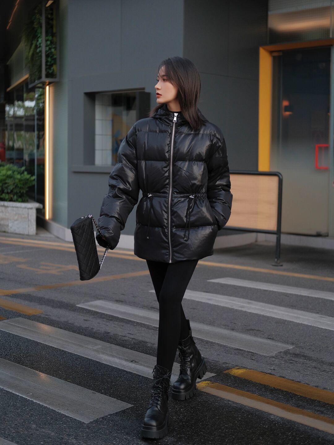 视觉效果|看潮人街拍就知道,羽绒服才是yyds,教你穿出好气质