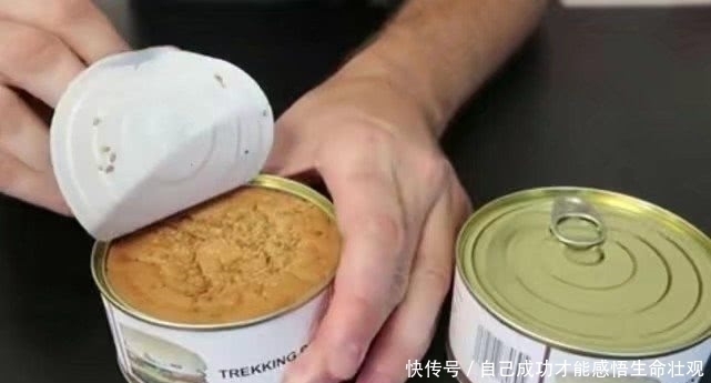 外国|外国的汉堡罐头,保质期成最大亮点,网友应该在包装上加上一句话