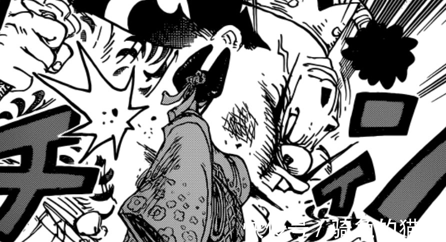 小南|海贼王932话表面反派的狂死郎,一个小动作暴露了他真实身份!