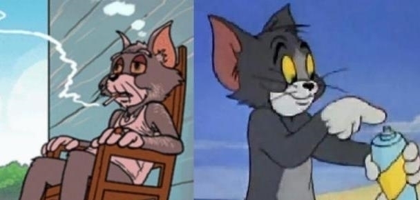 蜡笔小新|90岁的动画角色什么样?海绵宝宝失去灵气,蜡笔小新看哭了