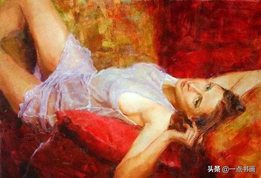 宁静|这组油画，美轮美奂，光影掌握得真好