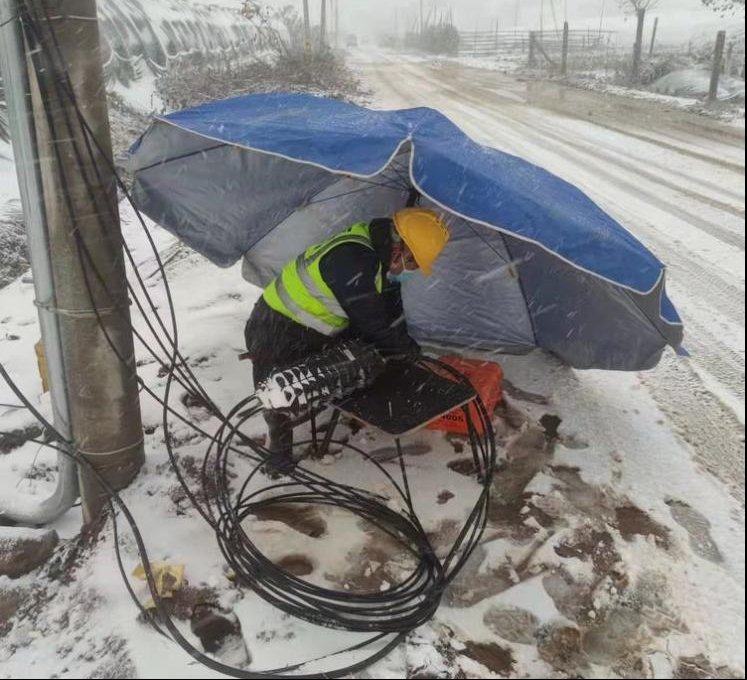 潍坊移动|今冬的第一场雪｜保通信畅通，潍坊移动在行动