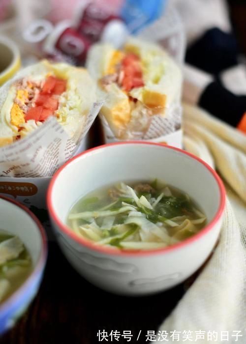 早餐|清新爽口、营养满分的早餐三明治,快给孩子来一份吧~