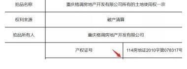 土地使用权|重庆两家老房企资金断裂，两块主城核心土地打7折，8折抛售