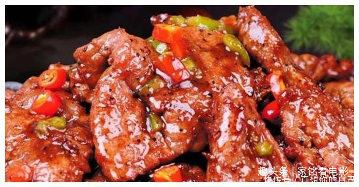 美食推荐肉末豆角,黑椒牛柳,农家土鸡,红薯饼的做法