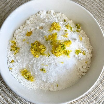 红豆青柠司康