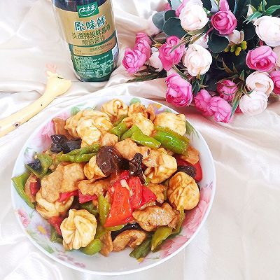 油肉|过油肉小花卷
