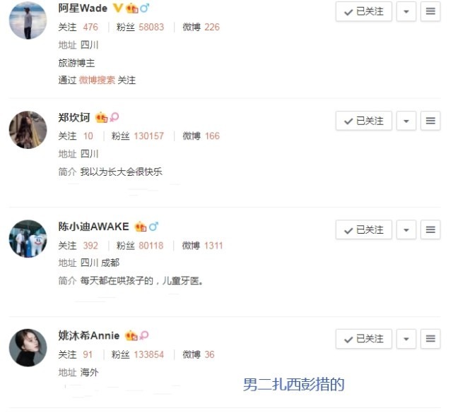  关注|CP早就落实，看到男方微博关注的第一个女生是谁，原来都猜错了