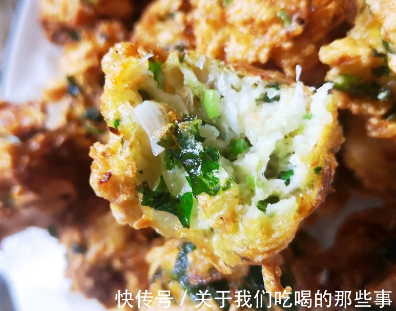 炸萝卜丸子，加面粉淀粉都不对，教你饭店不外传的做法，外酥里鲜