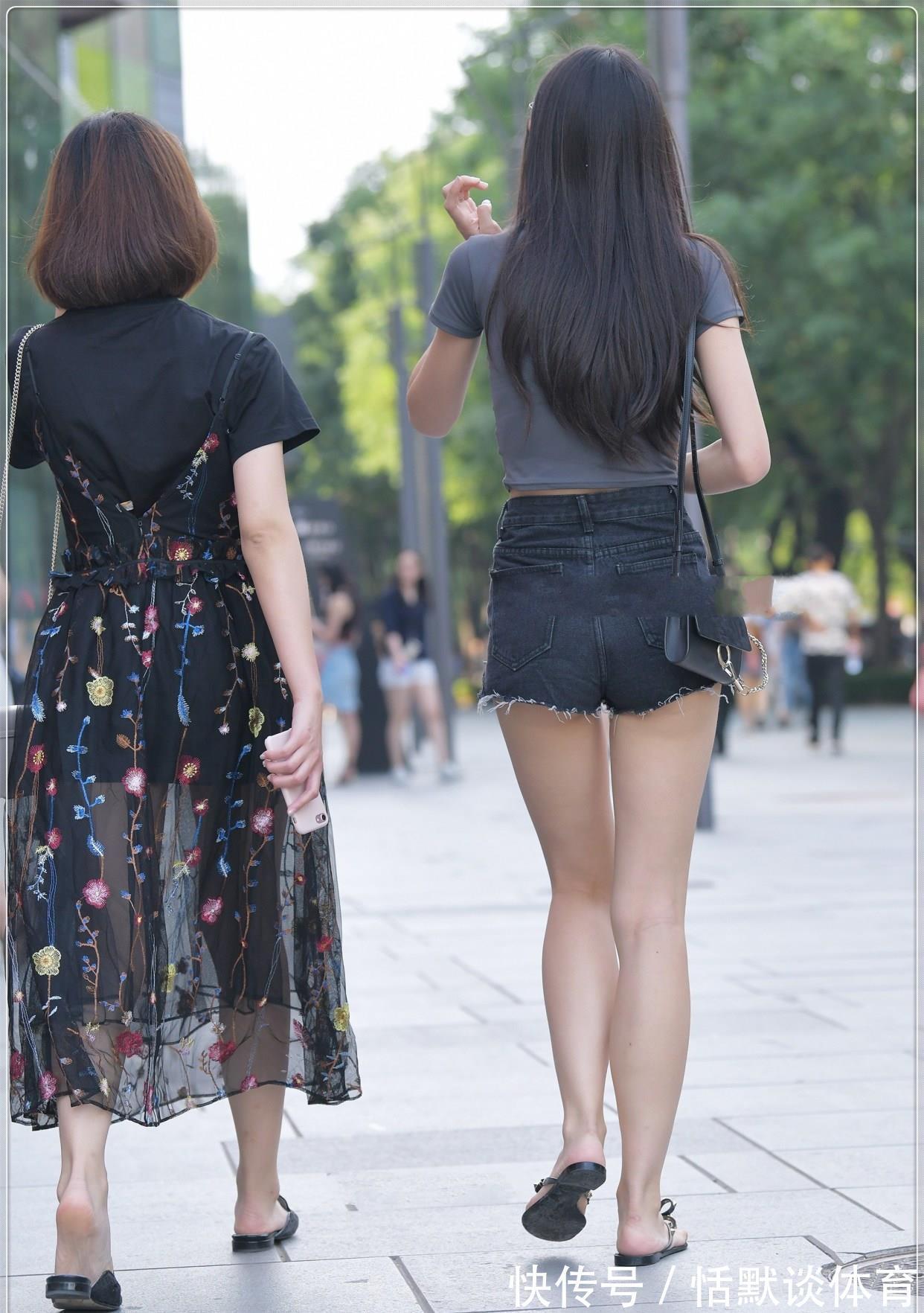彩色 衬衫配短裤，美丽而飒爽，彩色长裙清新自然，别具一格