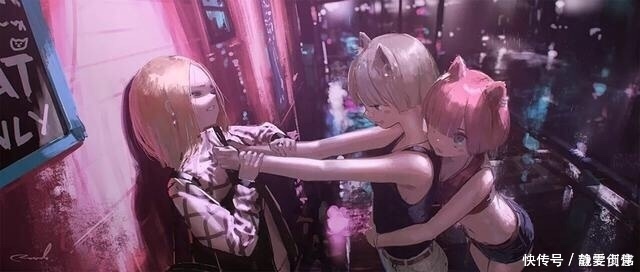 那些让人惊叹的创意插画师.第四百四十六期-日本插画师 用色大胆且风格细腻同人插画