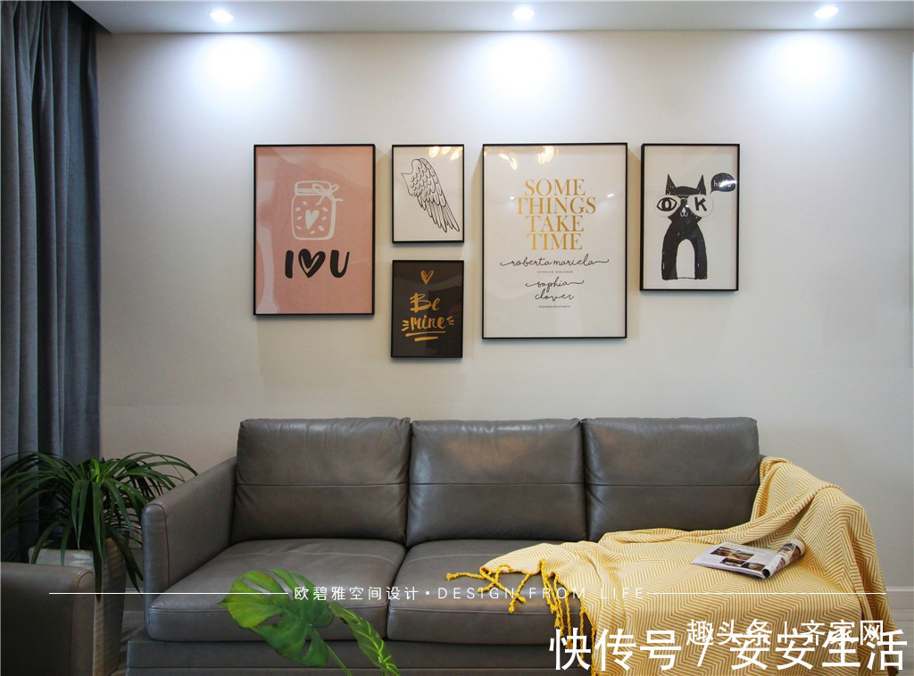 浪漫的事|117平小夫妻的恬静北欧风改造,让双方更爱家,更爱对方