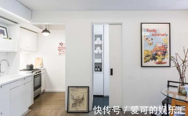 房子|晒晒我家53平米的小蜗居，床藏在电视墙后面，见过吗？