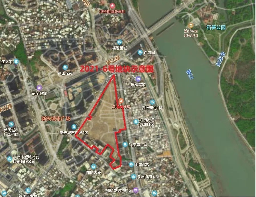 鲤城|总投资约60亿!泉州江南约159亩商住地块规划公开!或建综合体!