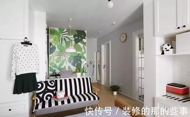 衣帽间|30平米小户型公寓,巴掌大的地方,卧室、厨房、卫生间啥都有