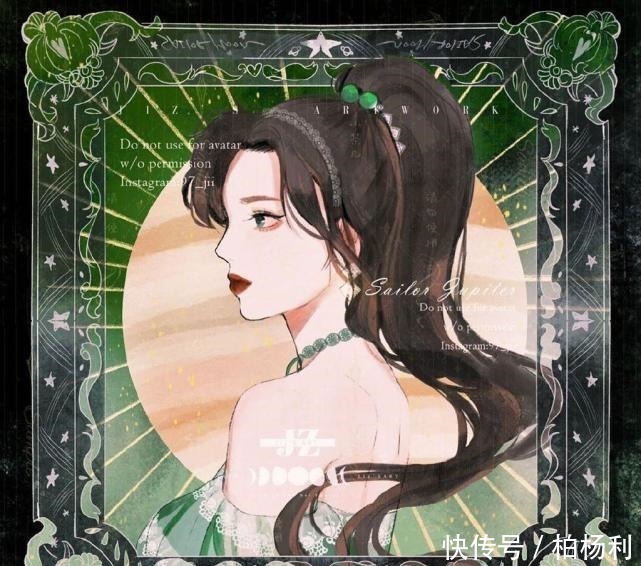 御姐|手绘暗黑风《美少女战士》,不要再做乖乖女,酷炫御姐也很可以!