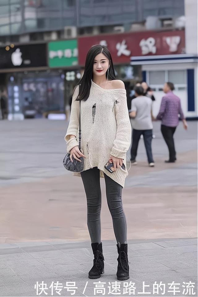 秋天针织衫怎么穿才好看学学这几招搭配法则,时髦高级又显瘦