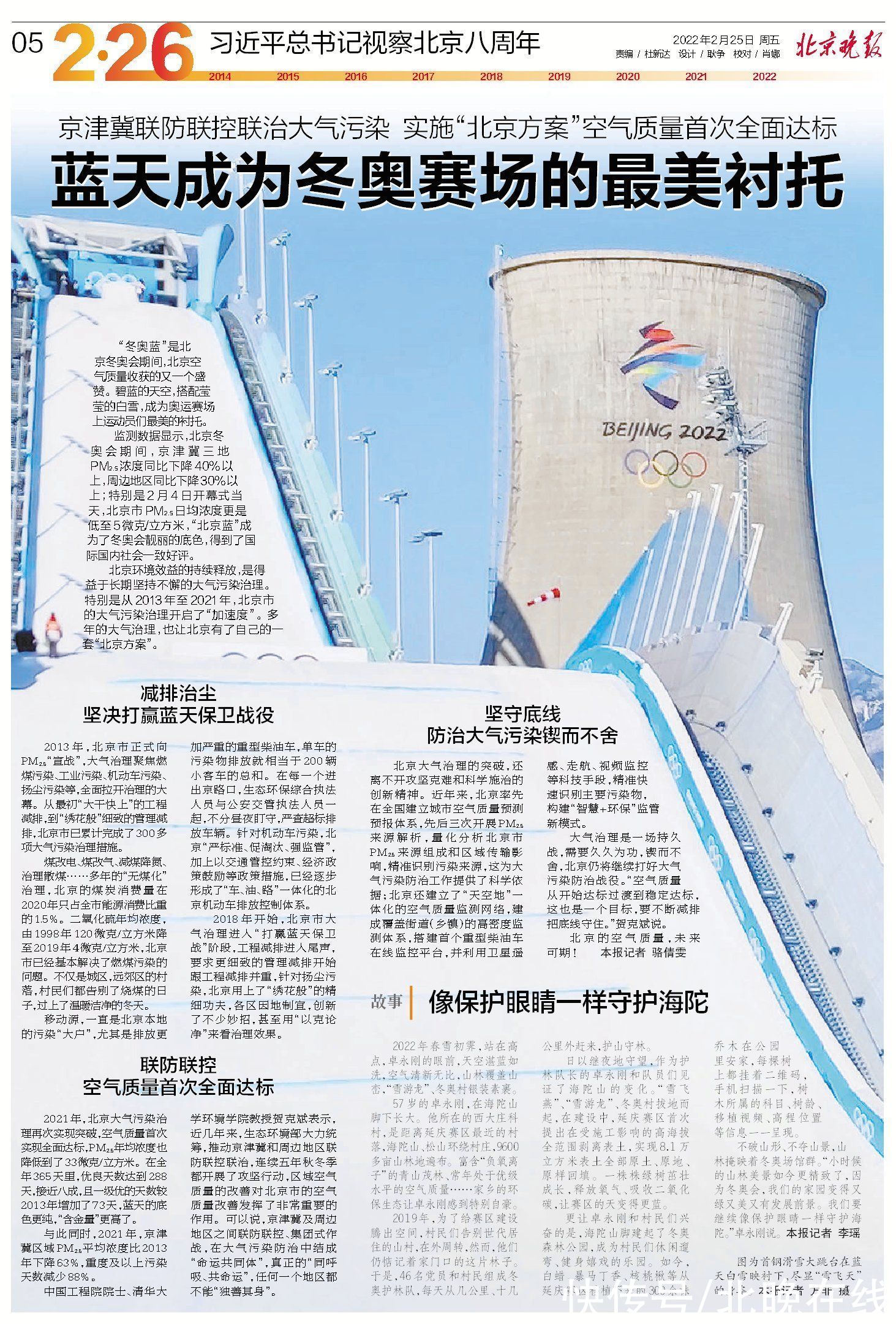 双奥之城|持续升温！北京晚报重磅推出京津冀冰雪图，全方位展示三地冰雪运动活力和魅力