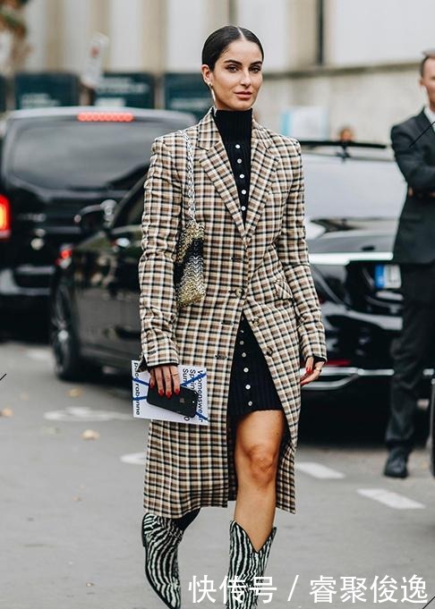 时髦|秋冬大衣这样穿,优雅时髦两不误,拒绝臃肿轻松穿出好身材!