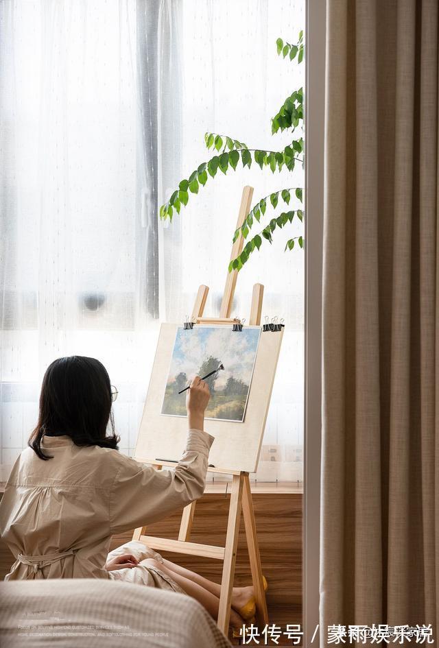 沐宸|她一人独居56㎡小宅,全屋温馨自然,与小猫相伴,生活幸福美满