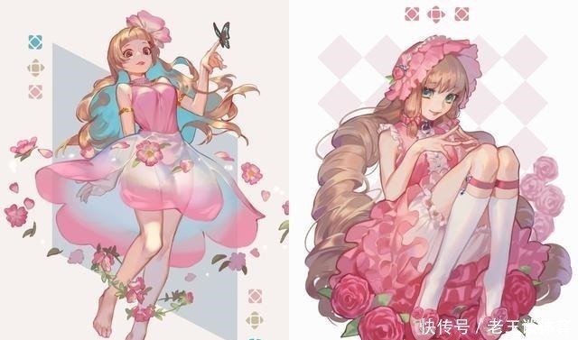 甜美系#食物拟人娘也太美了吧！水果妹子是谁的最爱，想一口吃掉蛋糕美人