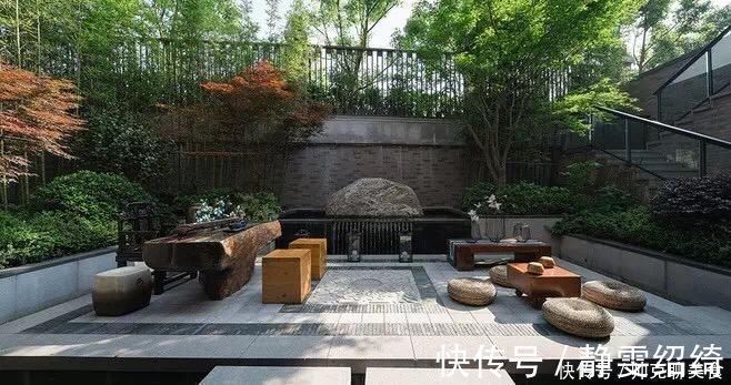 花园庭院|15个新中式“花园庭院”，如果我有院子，一定要设计成中式的