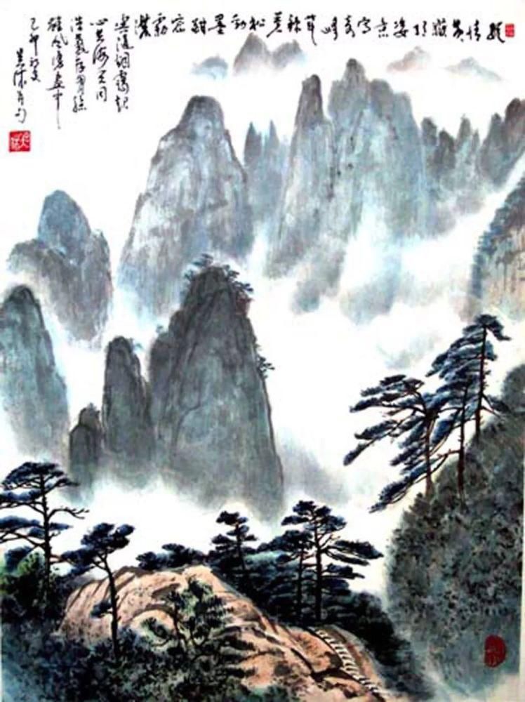 胸中存浩气，腕底起雄风——吴休 国画欣赏