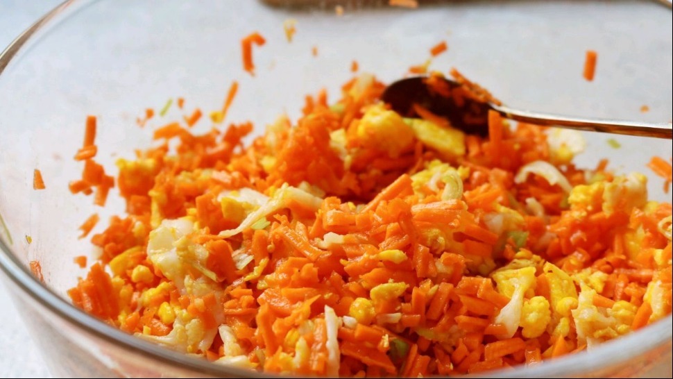 自制早餐饼——迷你胡萝卜盒子，外焦里嫩越吃越香