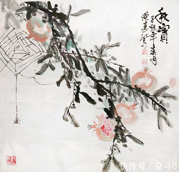 岳祥!画家范延春 笔墨意境 巍峨雄峻