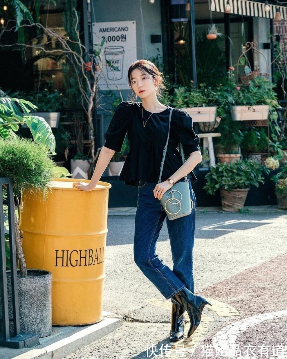 西装裤|被韩国路人街拍惊艳到了,没有礼服和高跟鞋,基础款也能玩转时髦