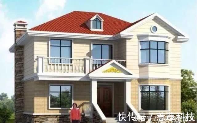 外墙|6套小户型农村别墅，精挑细选的爆款图纸，随便建一套都出彩