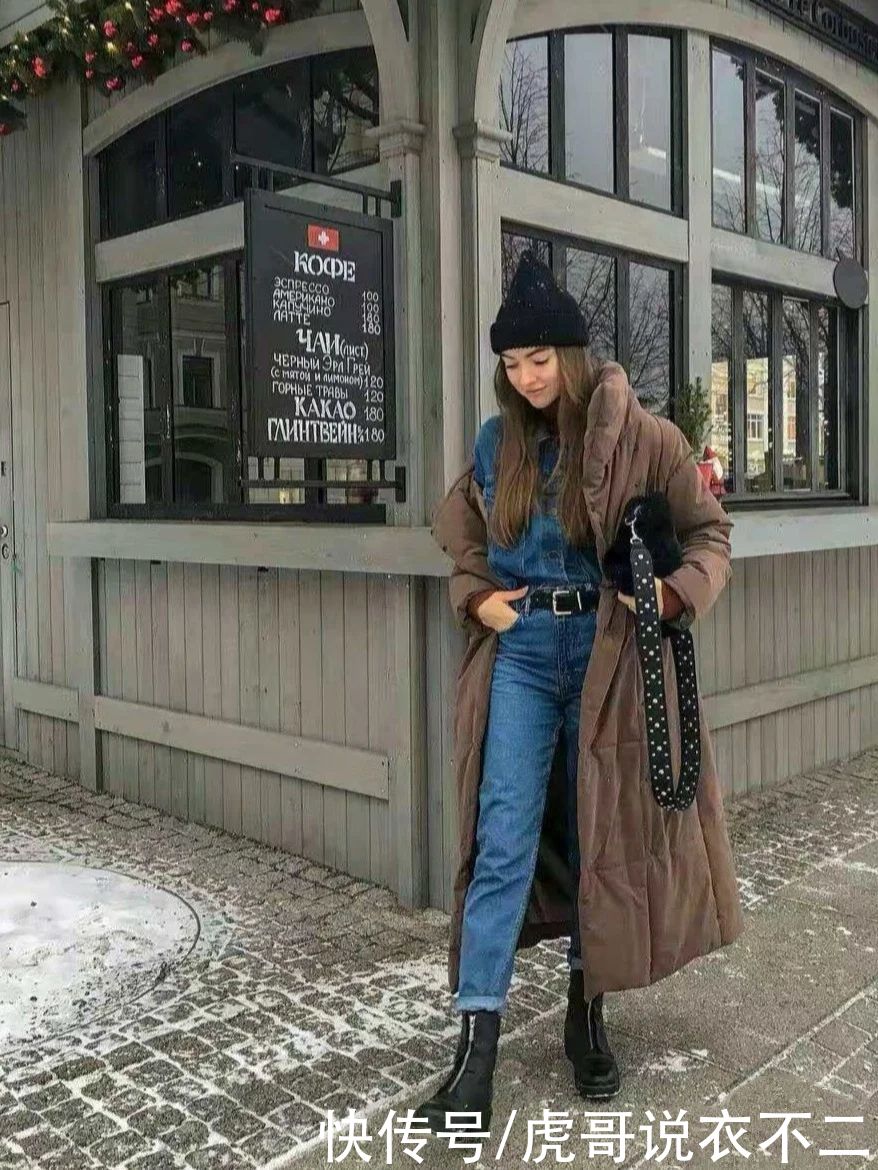 嫌羽绒服不够飒？看欧美博主们的街拍就够了，飒爽时髦又有型