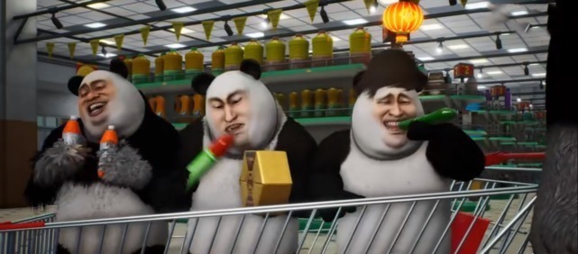 站友们|B站最魔性动画UP,熊猫脸玩梗笑哭35w粉丝,单视频破100w成常态