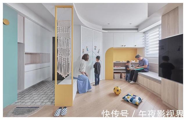 客卧|80后的清新北欧之家,客卧改成“亲子活动区”,看完我不爱上都难
