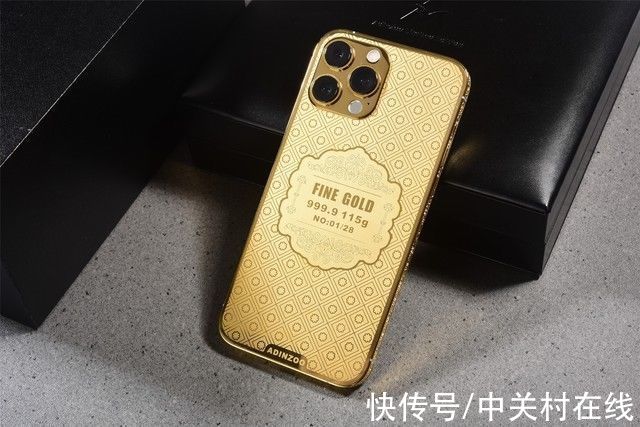 iPhone|土豪的快乐 定制厂家出iPhone 13纯金版