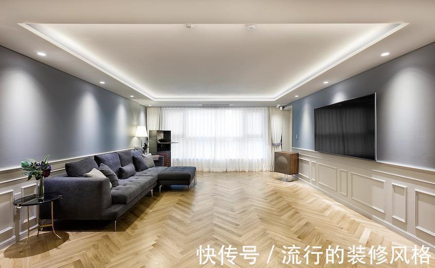 衣帽间|家与家的差距是风格，166.5㎡的家选择法式风，优雅感藏不住了