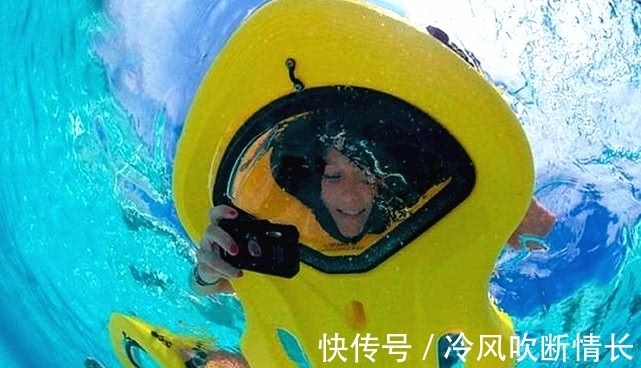 tom|这怪异的潜水装置,连头发都不会打湿,能够欣赏美丽的海底