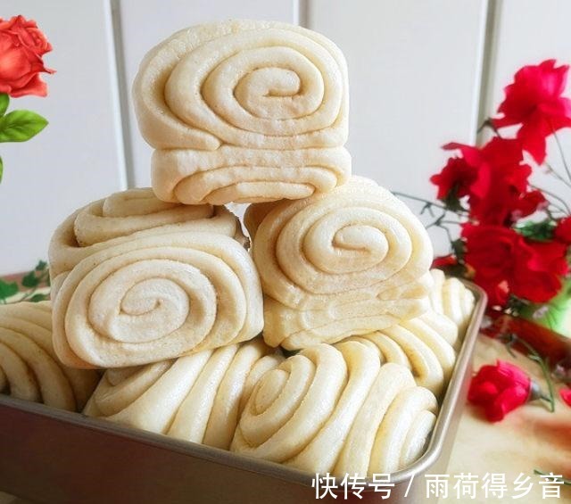 烧烤味花卷，蓬松暄软，营养美味！