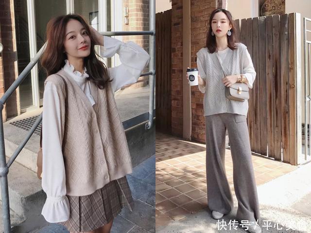 今年流行燕麦色的穿搭法,是春天最高级的搭配,太美了!