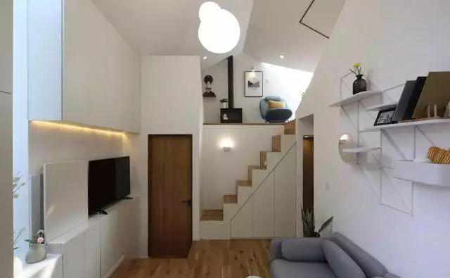 北欧洋房|28平loft简陋小蜗居,爆改后变成北欧洋房,美得像度假屋!