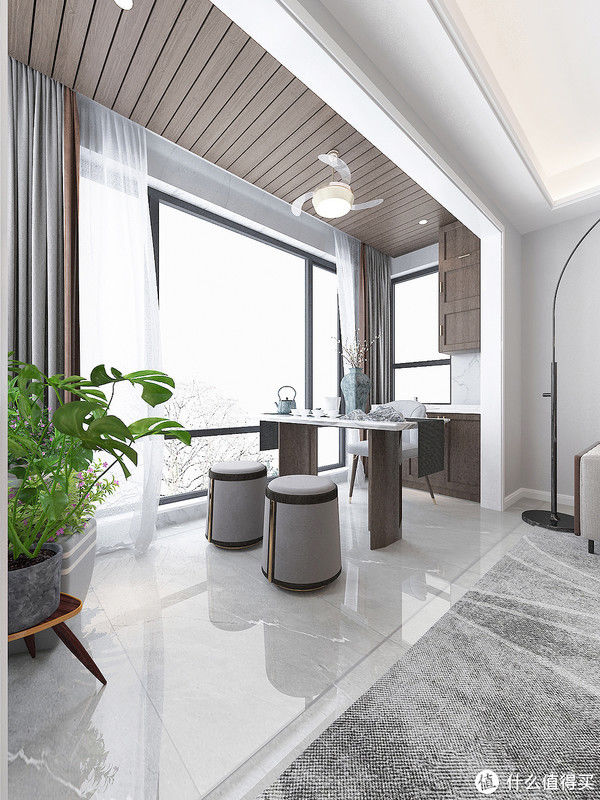 装修|越来越多的人喜欢现代风装修,看了她家之后,我也爱上了,很舒适