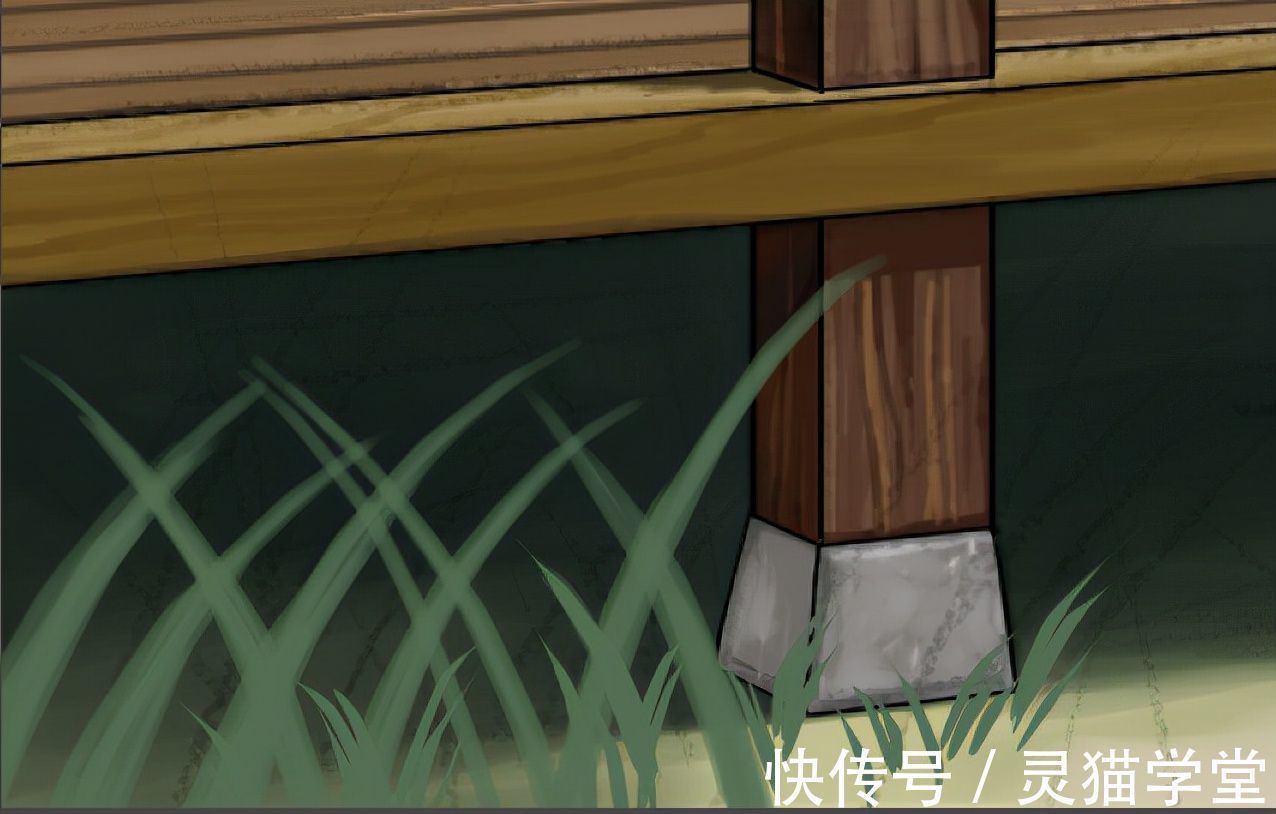 线条画!日系传统房子怎么画?教你日本老宅子画法教程!