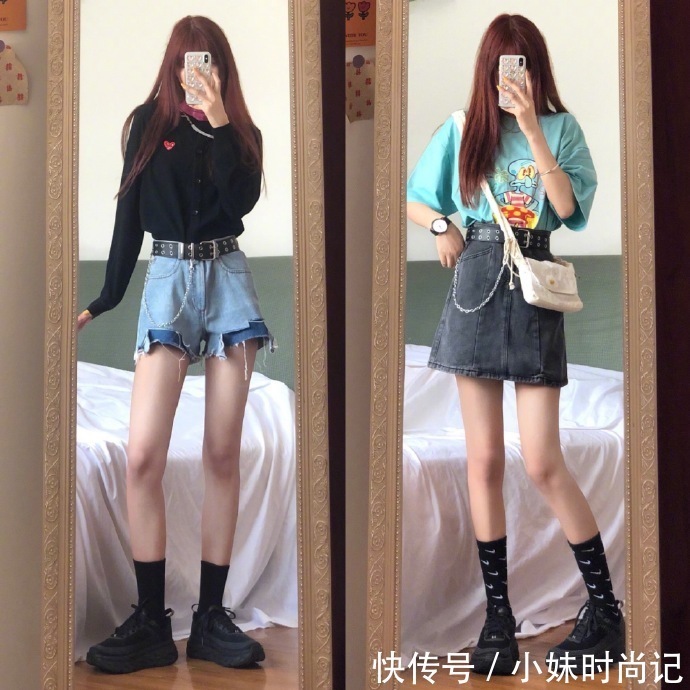 黑色|酷女孩衣品推荐,生活中你也可以酷酷的,每天都不一样