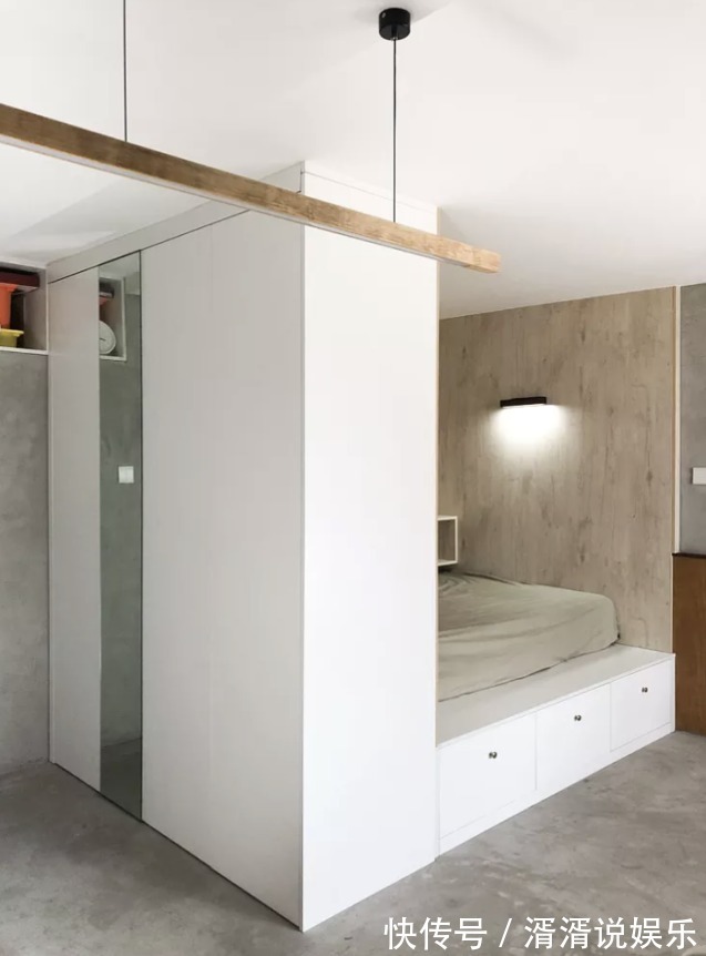 柜子|房子小装修预算低怎么办学她这么设计,不刷墙不铺地,环保耐看