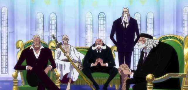 传说|海贼王1041话:五老星下令抹杀路飞,传说中的果实确定是橡胶果实