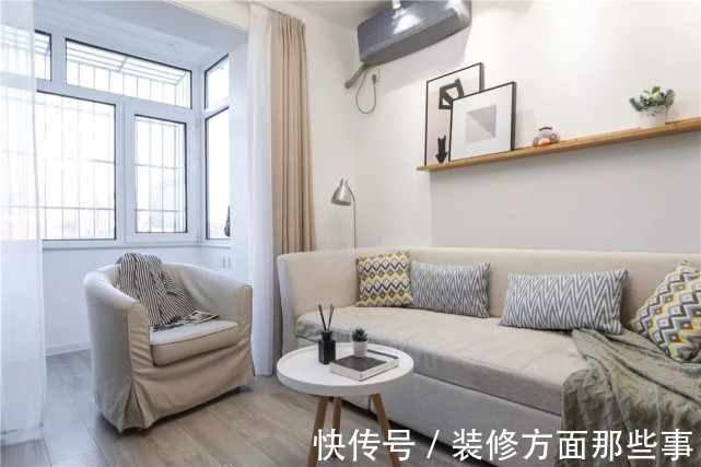 有情调感|60平北欧风装修设计,玄关走廊和餐厨之间还有吧台和小黑板