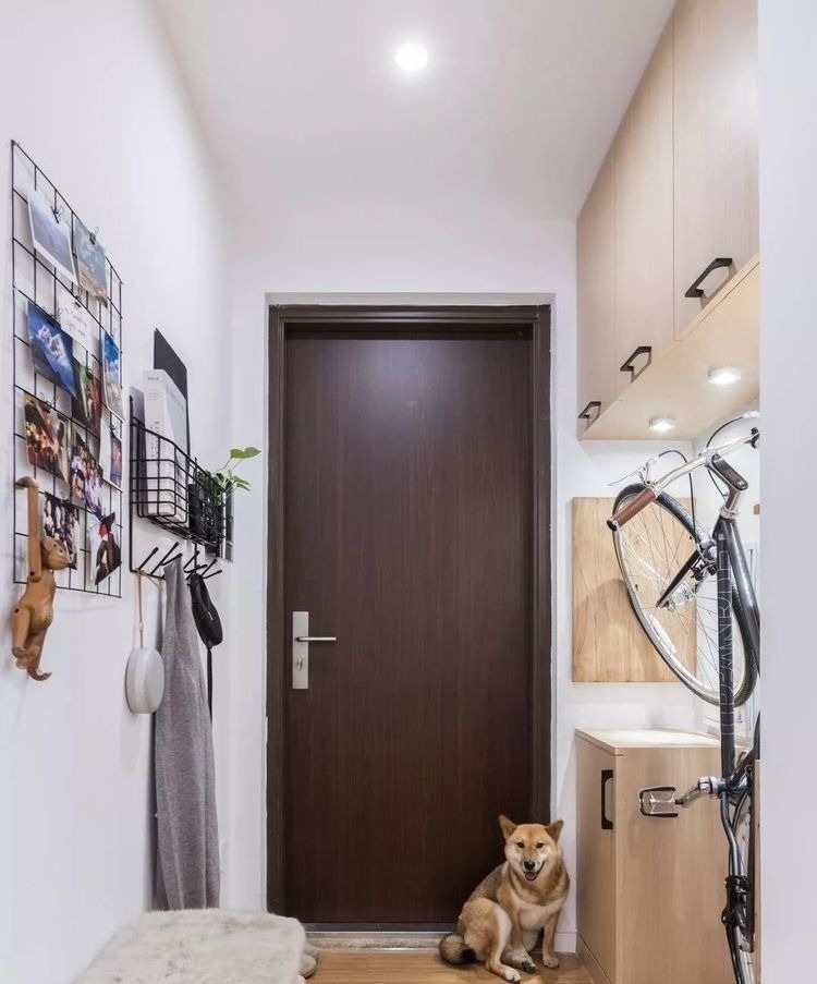 小灵儿|玄关鞋柜+衣柜的3种组合设计,家里不装真的好可惜