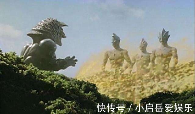 奥特曼|和迪迦石像一起出现的另外两个奥特曼石像你都知道是谁吗?